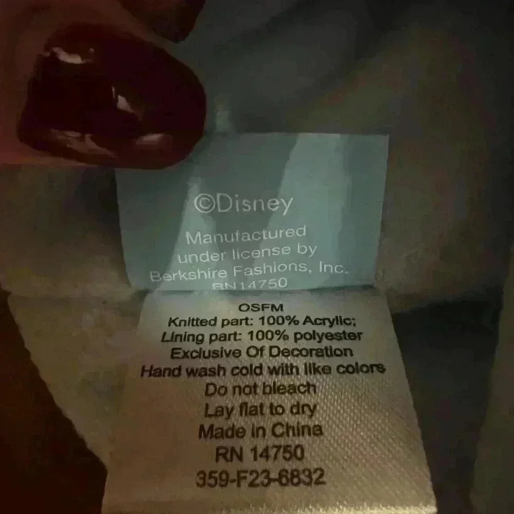 NWT Disney | Frozen Anna and Elsa Hat and Mitten Set | OS Toddler